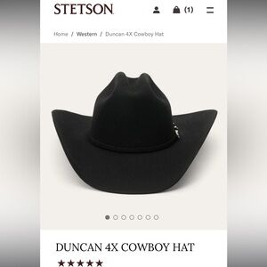 Stetson Duncan Cowboy Hat
